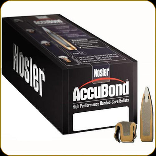 Nosler - 338 Cal - 200 Gr - AccuBond - Spitzer - 50ct - 56382