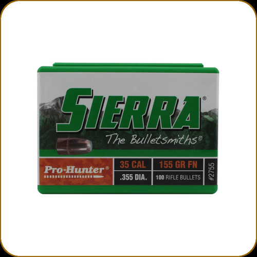 Sierra - 350 Cal - 155 Gr - Pro-Hunter - Flat Nose - 100ct - 2755