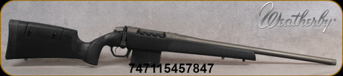 Weatherby - 7mmPRC - Model 307 Range SF - Black w/Graphite Black Adj.Cheek Piece/Tungsten Cerakote, 22"Threaded(5/8-24)Heavy Contour Barrel, Mfg# 3WR047MMPR2T