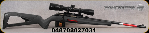 Winchester - 22LR - Xpert Scope Combo - Molded gray lightweight polymer stock/Matte black finish, 18"Barrel, Bentz-style chamber, Vortex Crossfire II 2-7 x 32mm optic, Mfg# 525233102