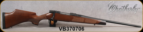 Weatherby - 6.5Creedmoor - Vanguard Camilla - Satin finish, Turkish A-grade walnut w/Rosewood forend & grip caps, Fleur De Lis Checkering/Matte Blued, 20"Barrel, 5rds, Adjustable Match Quality, Two-stage Trigger, Mfg# VWR65CMR0O, S/N VB370706
