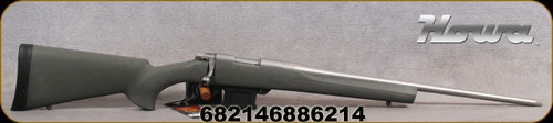 Howa - 6.5Grendel - 1500 Mini Action - OD Green, HTI pillar-bedded stock/Stainless, 22"Threaded Standard Barrel, 2-Stage Trigger, Mfg# HMA65GSGRN