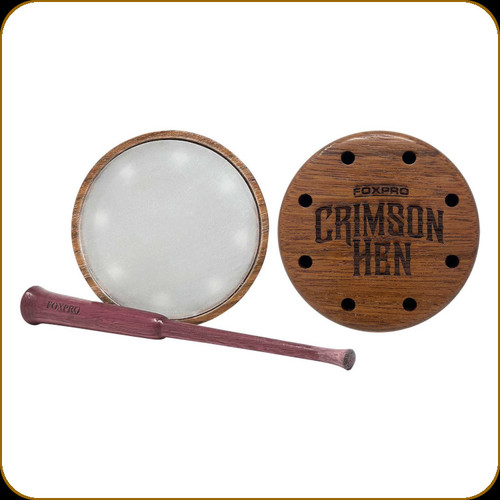 FoxPro - Crimson Hen Crystal - Friction Call - Crimson Crystal