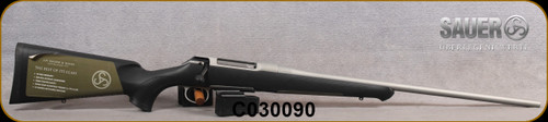 Consign - Sauer - 6.5PRC - S100 Ceratech Silver XT - Bolt Action Rifle - Black Synthetic ERGO MAX Stock/Ice Grey Cerakote Finish, 24"Barrel, (2)5 Round Detachable Magazines, Adjustable Trigger, Mfg# S1SX65P - only 20rds fired - in original box