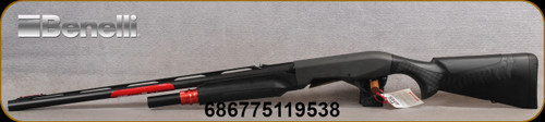 Benelli - 12Ga/3"/26" - M2 SP Speed - Inertial Semi-Automatic - Comfortech Stock and Fore-End, Matte Black/Blued - Short Tube - Over-Sized Controls - Mfg# A0656600