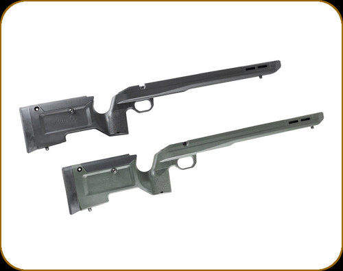 KRG-Ops - Echo Rifle Chassis For Tikka T3/T3X - Long and Short Action (Factory Magazines Only) - Black - ECO-T3X-BLK