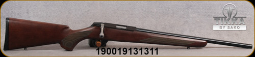 Tikka - 17HMR - T1X MTR Hunter - Rimfire Bolt Action Rifle - Walnut/Blued, 20"Cold Hammer Forged, Threaded(1/2x28) Barrel - 6 round detachable magazine  - Mfg# TF17257A728B61
