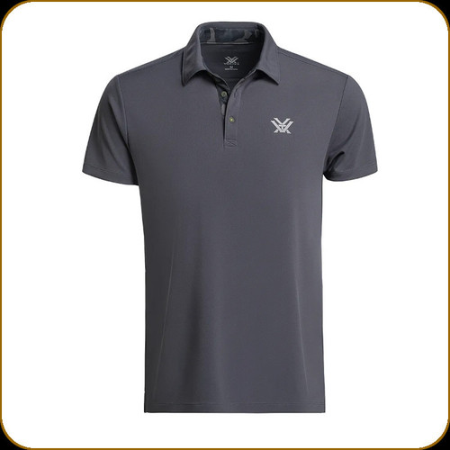 Vortex - Axis Ridge Golf Polo - Woodland Grey - 3XL - 124-11-WGR-3X