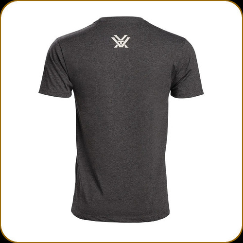 Vortex - Men's Turkey Core Logo T-Shirt - Charcoal Heather - X-Large - 125-01-CHH-XL