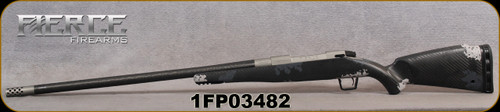 Fierce - 300Win - Carbon Rogue - Phantom Camo Carbon Fiber ROGUE Stock/Glacier Cerakote/Fierce C3 Carbon, 24"Barrel, Radial Brake, BIX N ANDY DAKOTA Custom Trigger, S/N 1FP03482