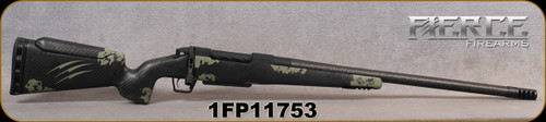 Fierce - 7mmRemMag - CT Rival XP - Forest Camo C3 Carbon Rival stock w/Vertical palm swell pistol grip & Adjustable Comb/Black Cerakote/Fierce C3 Carbon Fiber barrel, 22", Nix Muzzle Brake - S/N 1FP11753