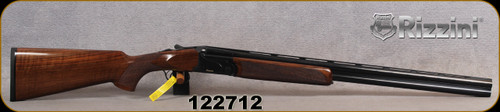 Rizzini - 12Ga/3"/28" - BR110 - Boxlock O/U Break Action Shotgun - Upgraded Turkish Walnut/Black Cerakote Finish, Vent-Rib Barrels, automatic ejectors, single-selective trigger, 5pc Flush-Fit Chokes, S/N 122712