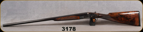 Consign - Bernardelli Vincenzo - 12Ga/2.75"/28.5" - SxS Holland & Holland - Grade IV Walnut English Grip Stock w/Beavertail Forend/Case Hardened Receiver/Blued Barrels, F/IM Chokes - Stock has been extended