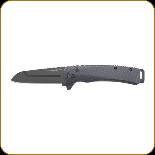 Outdoor Edge - Razor XD3 - 3" Blade - 420J2 - Charcoal Anodized Aluminum Handle - XDS330A-C