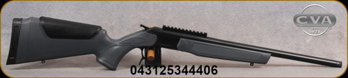 CVA - 360Buckhammer - Scout V3 - Single Shot Break Action Rifle - Stealth Grey Synthetic Stock/Blued/Black Finish, 20"Threaded(5/8x24) Barrel, DuraSight Scope Rail Mount, Mfg# CR4440