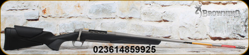 Browning - 300WinMag - X-Bolt 2 Hunter Composite Stainless - Black Vari-Tech stock w/gray overmolded grip surfaces,adj.LOP, adj.comb, interchangeable grip modules/Stainless Finish, 26"Sporter contour barrel, spriral fluted bolt, Mfg# 036008229