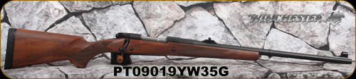 Consign - Winchester - 416RM - Model 70 Safari Express - Bolt Action Rifle - Walnut Stock/Blued, 24"Barrel, 3 Round Capacity, Adjustable Sights, Mfg# 535204139 - unfired, in orig.box