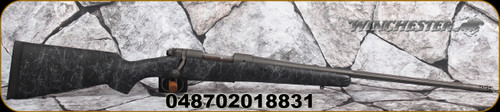 Winchester - 308Win - Model 70 Extreme Weather Tungsten MB - Charcoal gray textured finish Bell and Carlson synthetic stock w/sculpted cheekpiece/Tungsten Cerakote finish, 22"Fluted Barrel, Mfg# 535238220