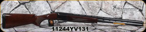Browning - 12Ga/3"/28" - Citori CXS - O/U Break Action Shotgun - Gloss Finish Grade II Walnut Stock/ Blued Barrels, Invector+ Chokes, Mfg#018073304, S/N 11244YV131 - small mark in left rear stock (pictured)