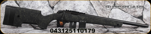 Bergara - 22WMR - BMR-X Steel - Black w/Green Fleck Bergara BMR-X Stock/Blued, No. 6 4140 CrMo Steel, 18"Threaded(1/2x28)Barrel, Mfg# BMR009