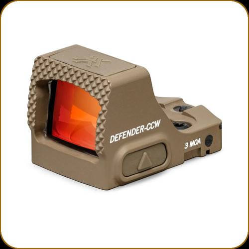 Vortex - Defender-CCW - Red Dot - 3MOA - Tan - DFCCW-MRD3-T
