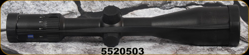Used - Zeiss - Conquest V4 - 3-12x56mm - SFP - Capped Elevation Turret - Illuminated #60 Plex Ret - 522925-9960-000 - S/N 5520503 - in original box