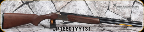 Browning - 16Ga/2.75"/26" - Citori Hunter Grade II - O/U - Satin finish Grade II American walnut stock/Nickel Plated Receiver w/Gold Enhancement/Bluied Barrels, (3)flush choke tubes(F,M,IC), Silver Bead Front Sight, Mfg# 018259514, S/N JP16601YY131