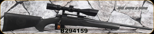 Consign - Howa - 22-250Rem - Model 1500 Ranchland Security Pkg - Black Synthetic Stock/Blued Finish, 20"Barrel, c/w Nikko Stirling Nighteater, 2.5-10x42mm, plex reticle