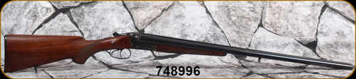 Consign - Merkel Suhl - 12Ga/2.75"/28" - 47E - SxS Shotgun - Grade AA Walnut Stock/Scalloped Case Hardened Finish/Blued Barrels, Mfg.1976 East Germany (GDR) - less than 100rds fired