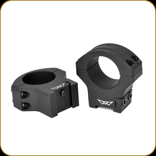 Warne - HyperLite Rings - 30mm - High - Tikka Dovetail - Matte - 8515TM - OPEN BOX - DAMAGED PACKAGING