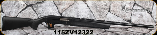 Used - Browning - 12Ga/3.5"/28" - Maxus Stalker - Semi-Auto Shotgun - Black Composite Stock w/Textured Grip Panels/Matte Blued Finish, Mfg# 011600204 - 150rds fired - in original box