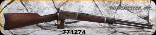 Consign - Winchester - 44-40WCF - Model 1892 Saddle Ring Carbine - Lever Action, Walnut Stock/Blued/Antique Finish, 20"round barrel, Hammer does not cock when lever is used, still fires when hammer is pulled back manually