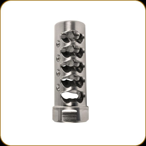 American Precision Arms - Gen 4 - Fat Bastard Brake - Stainless Steel - .338 - 3/4x24