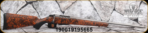 Tikka - 30-06Sprg- T3x Lite Roughtech Ember - Bolt Action Rifle - Black w/Red/Orange Web Modular Roughtech stock/Stainless, Threaded(5/8x24) 22.4"Fluted Barrel, Mfg# TFTT3125A7409B3M