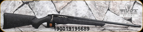 Tikka - 30-06Sprg - T3x Lite Roughtech - Bolt Action Rifle - Roughtech Black w/White Web/Blued, 22.4"Fluted & Threaded(5/8-24)Barrel, Single Stage Trigger, Mfg# TF1T3141A5709B3M