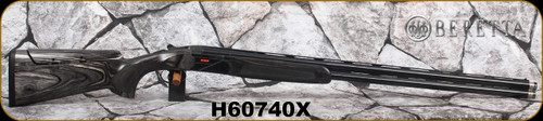 Beretta - 12Ga/3"/32" - 688 Black Sporting - Two-tone gray birch wood laminate B-Fast stock/Black Finish Steel Receiver, OCHP, Single Selective Inertia Trigger, Mfg# A4S162K1300211, S/N H60740X