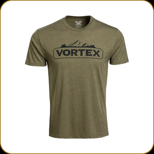 Vortex - Men's Peakline T-Shirt - Military Heather - 2XL - 225-03-MIH-2XL