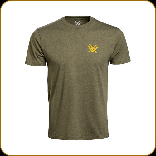 Vortex - Men's Alpine Continental T-Shirt - Military Heather - X-Large - 225-05-MIH-XL