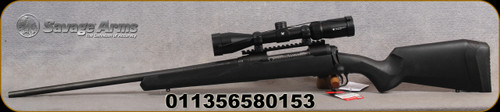 Savage - 7mmPRC - Model 110 Apex Hunter XP LH Vortex Package - Bolt Action Rifle - Matte Black Finish Synthetic Stock/Matte Blued, 22"Barrel, 2 Round Capacity, Vortex Crossfire II 3-9x40 Riflescope, AccuTrigger, Mfg# 58015