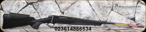 Browning - 6.5Creedmoor - X-Bolt 2 Hunter Composite, TCB - black Vari-Tech stock w/gray overmolded grip surfaces,adj.LOP, adj.comb/Tungsten Cerakote Receiver/Blued, 22"Sporter contour barrel, spiral fluted bolt, Mfg# 036093282
