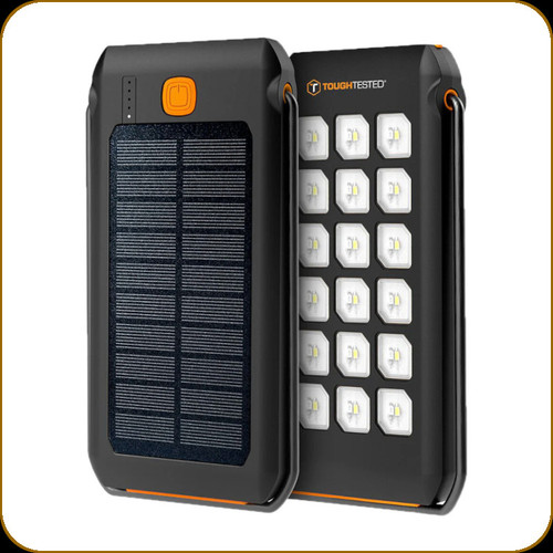 ToughTested -  LED10 - Pocket Solar Power Pack and LED Light Panel - TT-PBW-LED10