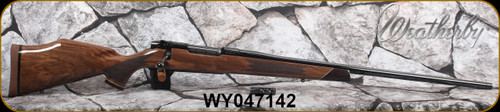 Consign - Weatherby - 30-378WbyMag - Mark V Deluxe - AA fancy grade Claro walnut Monte Carlo stock w/rosewood caps & Maplewood spacers/High Lustre Blued, 26" #3 Contour Barrel, Triggertech Trigger, Mfg# MDX01N303WR8B - NIB