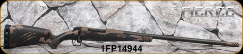 Fierce - 7mmBackcountry - Carbon Rogue - Sonora Camo Carbon Fiber ROGUE Stock/Smoked Bronze Cerakote/Fierce C3 Carbon, 24"Barrel, Radial Brake, TRIGGER TECH  custom adjustable trigger, S/N 1FP14944