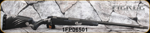 Fierce - 7mmBackcountry - Carbon Rogue - Phantom Camo Carbon Fiber ROGUE Stock/Tungsten Cerakote/Fierce C3 Carbon, 22"Barrel, Radial Brake, TRIGGER TECH  custom adjustable trigger, S/N 1FP06501