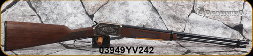Browning - 22S/L/LR - BL-22 FLD Grade II - Lever Action Rifle - Walnut Stock/ Engraved Receiver/Blued, 20"Barrel, 15 Round Capacity, Mfg# 024108102, S/N 03949YV242
