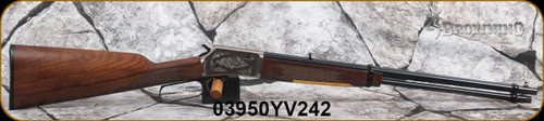 Browning - 22S/L/LR - BL-22 FLD Grade II - Lever Action Rifle - Walnut Stock/ Engraved Receiver/Blued, 20"Barrel, 15 Round Capacity, Mfg# 024108102, S/N 03950YV242