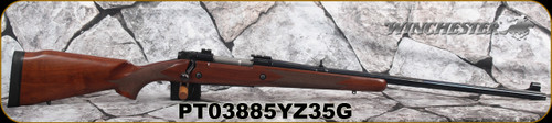Consign - Winchester - 375H&H - Model 70 Alaskan - Grade A Walnut Monte Carlo Stock/Blued Finish, 24.5"Barrel, Epoxy-Pillar bedded, c/w Warne Maxima Bases