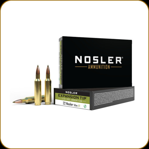 Nosler - 22 Nosler - 55 Gr - E-Tip - 20ct - 40140