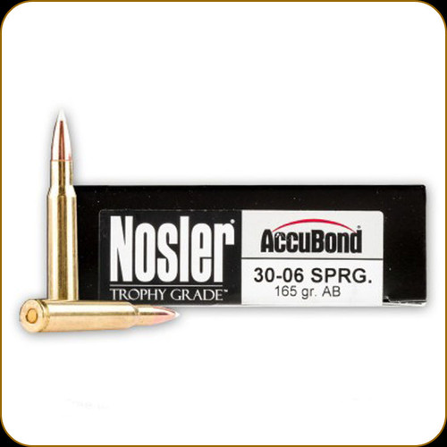 Nosler - 30-06 Sprg - 165 Gr - Trophy Grade - Accubond - 20ct - 60057