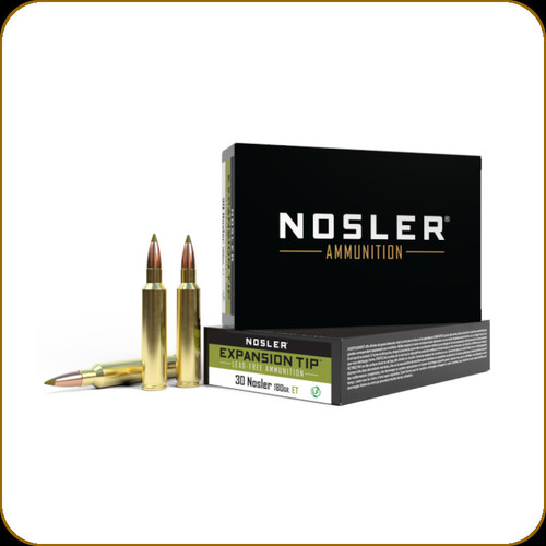 Nosler - 30 Nosler - 180 Gr - E-Tip - 20ct - 40330